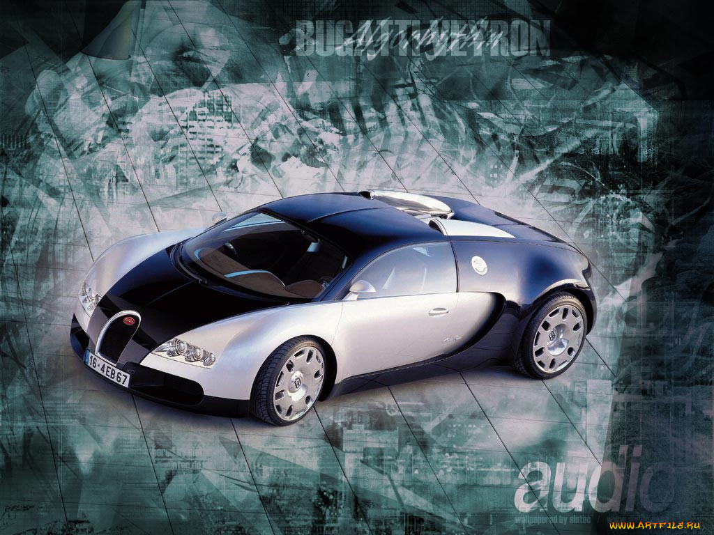 bugatti, veyron, w16, 